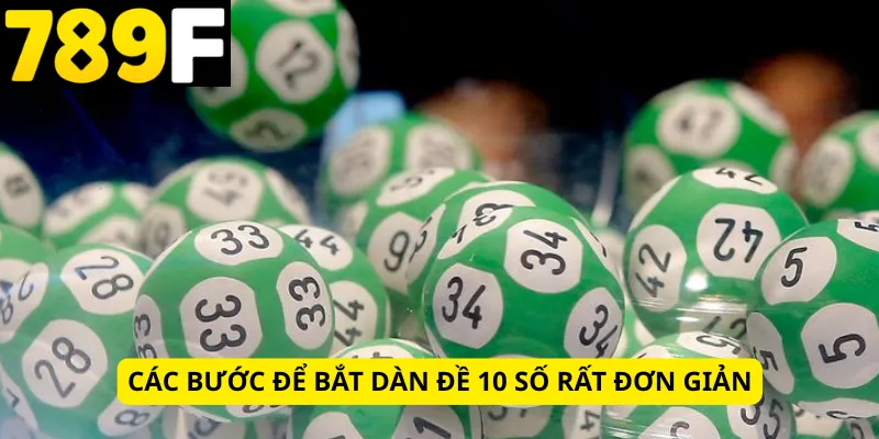 Các bước để bắt dàn đề 10 số rất đơn giản