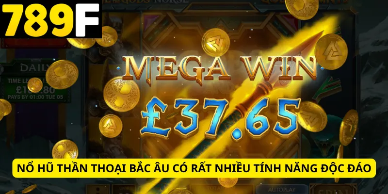 Nổ hũ thần thoại Bắc Âu có rất nhiều tính năng độc đáo