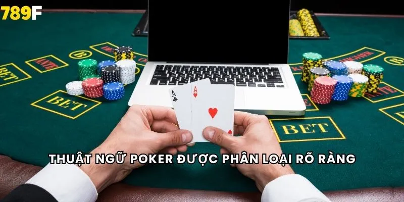 Thuật ngữ poker được phân loại rõ ràng